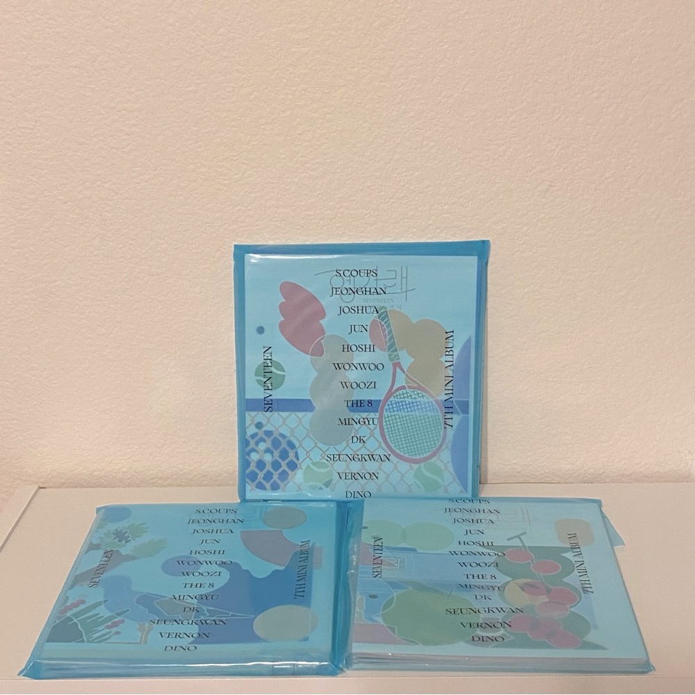 (NWOT) Set of 3 SEVENTEEN Heng:garæ - 7th Mini Album With Missing Inclusions